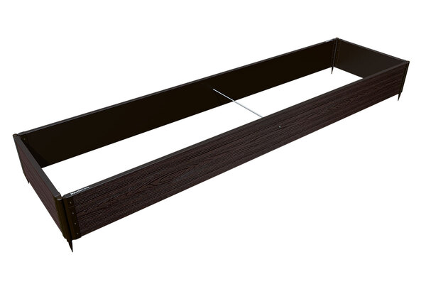 Грядка из ДПК 3*1м h 150мм низкая - картинка 1